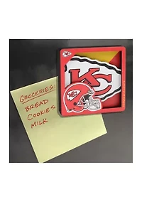 YouTheFan NFL Kansas City Chiefs 3D Logo Series Magnets