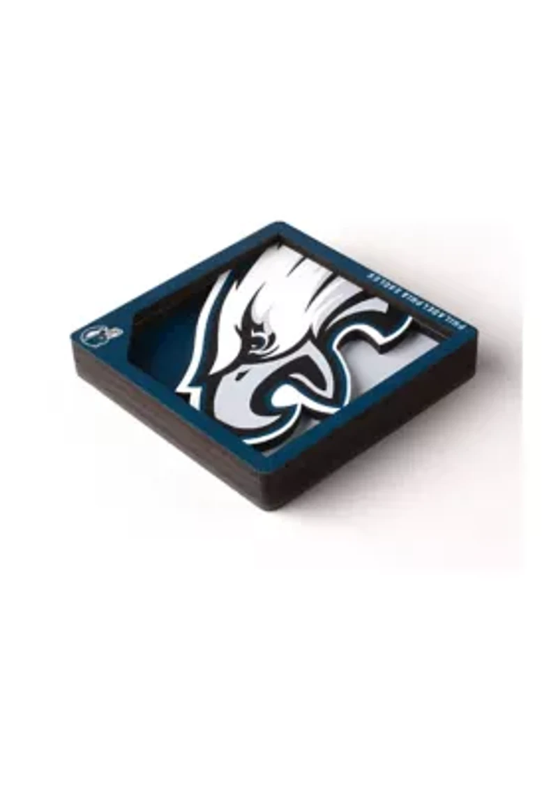 YouTheFan NFL Philadelphia Eagles 3D Logo Series Magnets
