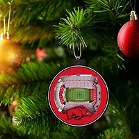 YouTheFan NCAA Arkansas Razorbacks 3D StadiumView Ornament - Donald W. Reynolds Razorback Stadium