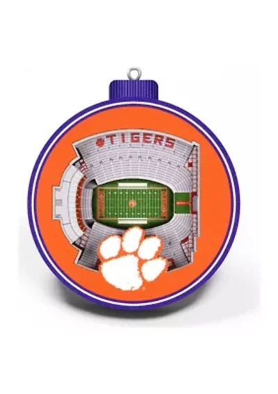YouTheFan NCAA Clemson Tigers 3D StadiumView Ornament - Memorial Stadium