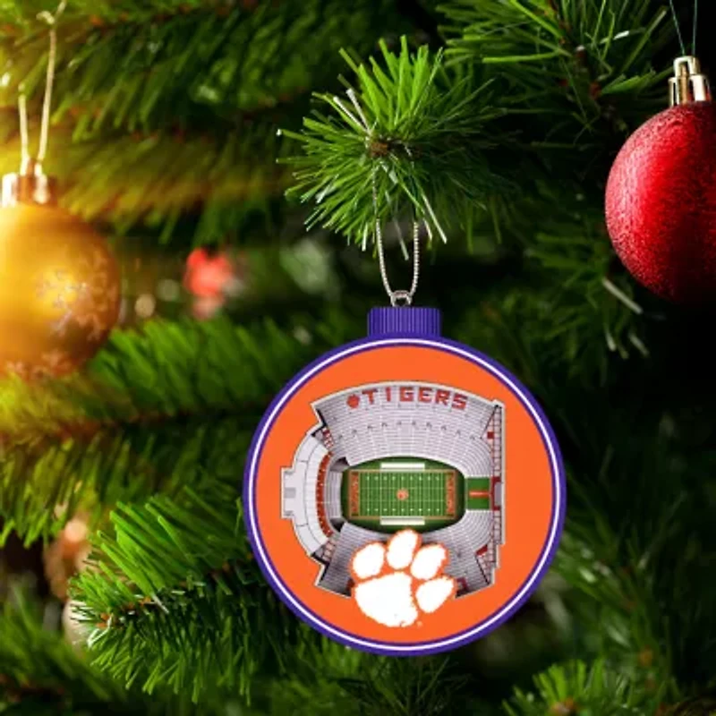 YouTheFan NCAA Clemson Tigers 3D StadiumView Ornament - Memorial Stadium
