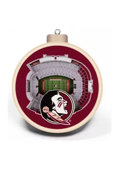 YouTheFan NCAA  Florida State Seminoles 3D StadiumView Ornament - Doak Campbell Stadium