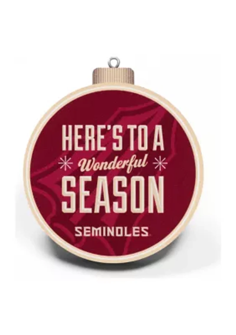 YouTheFan NCAA  Florida State Seminoles 3D StadiumView Ornament - Doak Campbell Stadium