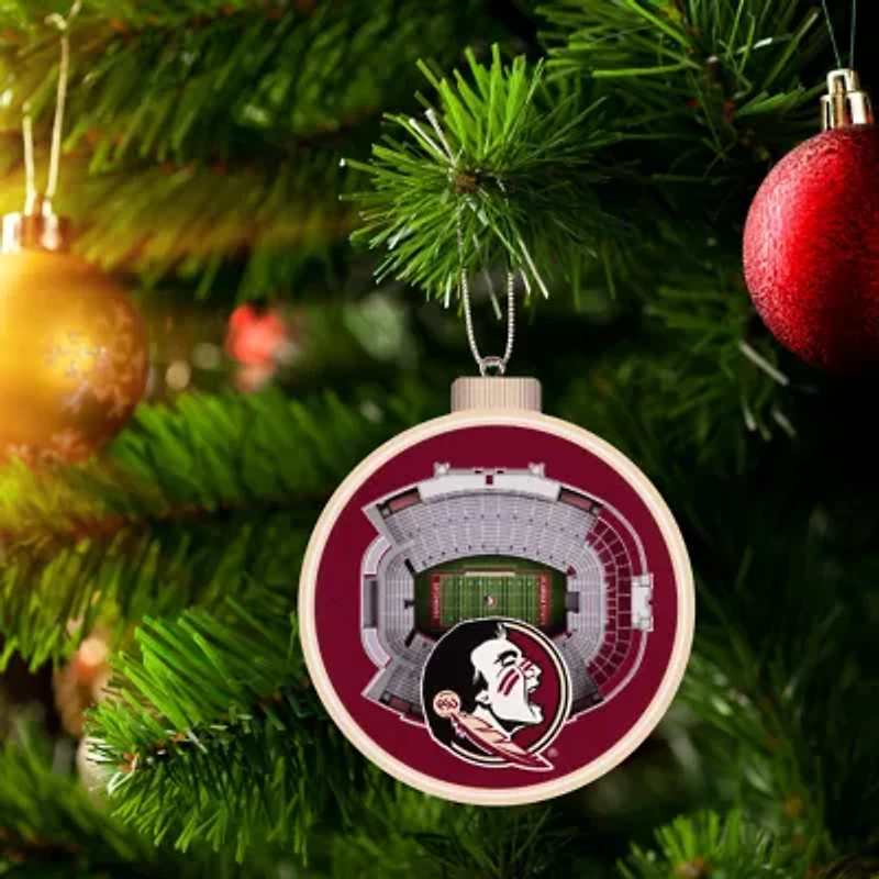 YouTheFan NCAA  Florida State Seminoles 3D StadiumView Ornament - Doak Campbell Stadium