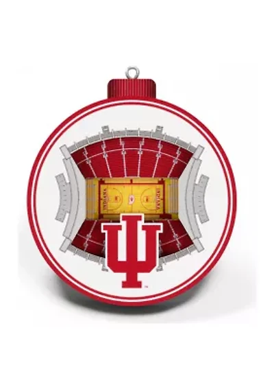 YouTheFan NCAA Indiana Hoosiers 3D StadiumView Ornament - Assembly Hall