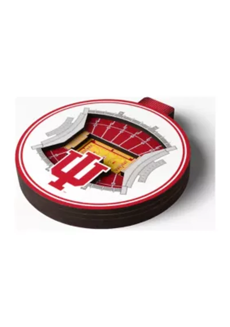 YouTheFan NCAA Indiana Hoosiers 3D StadiumView Ornament - Assembly Hall