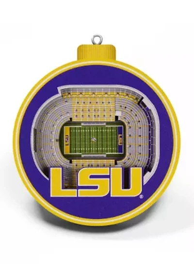 YouTheFan NCAA LSU Tigers 3D StadiumView Ornament - Tiger Stadium