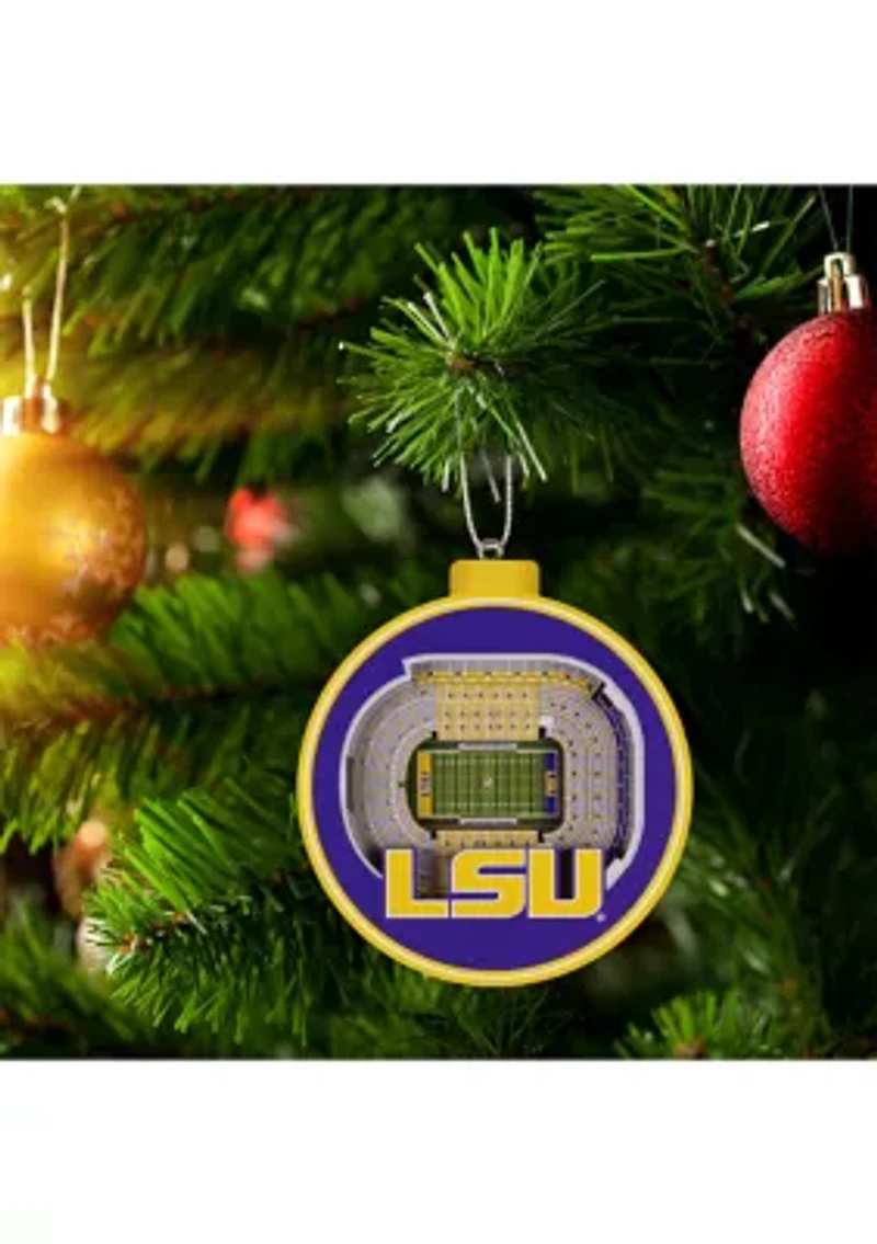 YouTheFan NCAA  LSU Tigers 3D StadiumView Ornament - Tiger Stadium