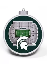 YouTheFan NCAA Michigan State Spartans 3D StadiumView Ornament - Spartan Stadium