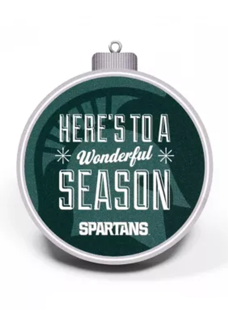 YouTheFan NCAA Michigan State Spartans 3D StadiumView Ornament - Spartan Stadium