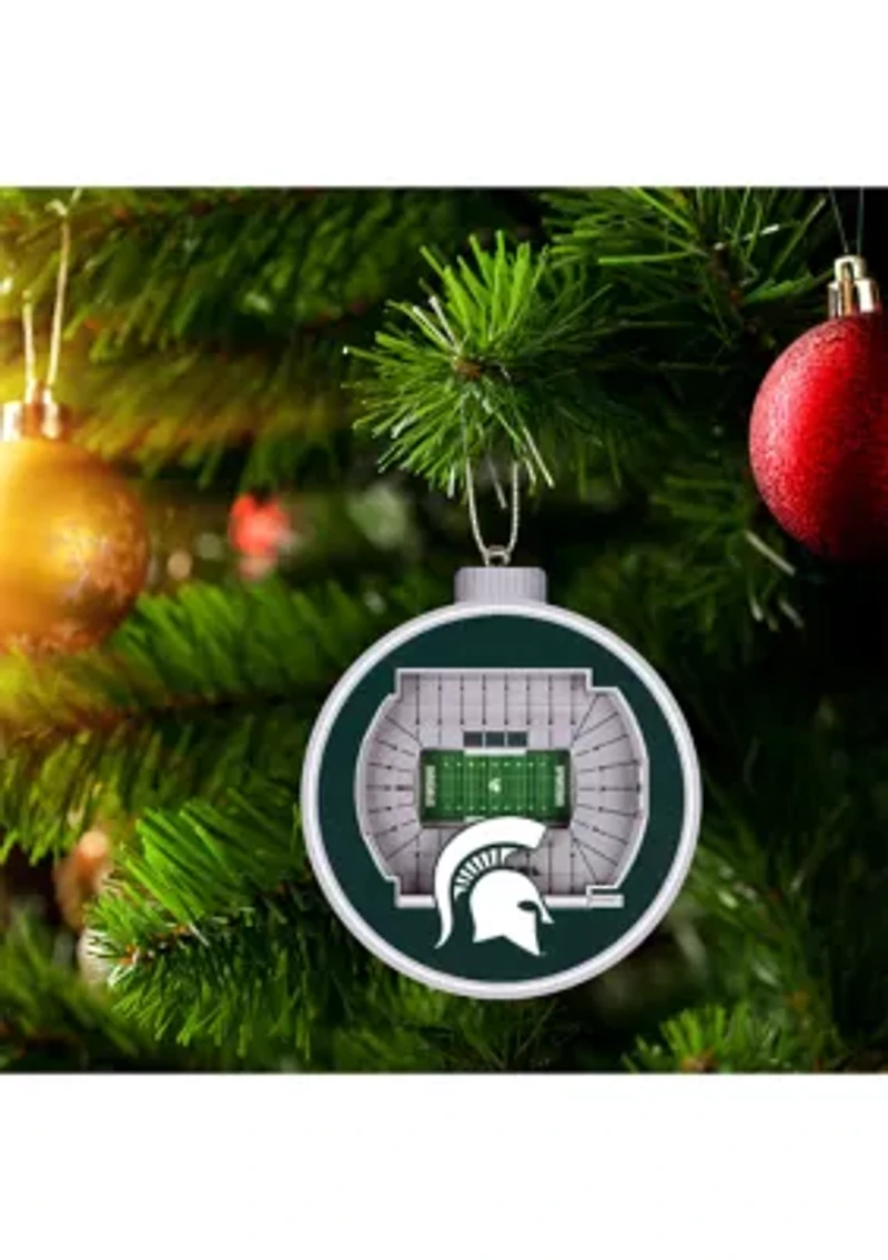 YouTheFan NCAA Michigan State Spartans 3D StadiumView Ornament - Spartan Stadium