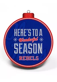 Ole Miss Rebels YouTheFan NCAA Mississippi Rebels 3D StadiumView Ornament - Vaught Hemingway Stadium