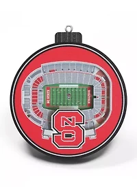 YouTheFan NCAA NC State Wolfpack 3D StadiumView Ornament - Carter-Finley Stadium