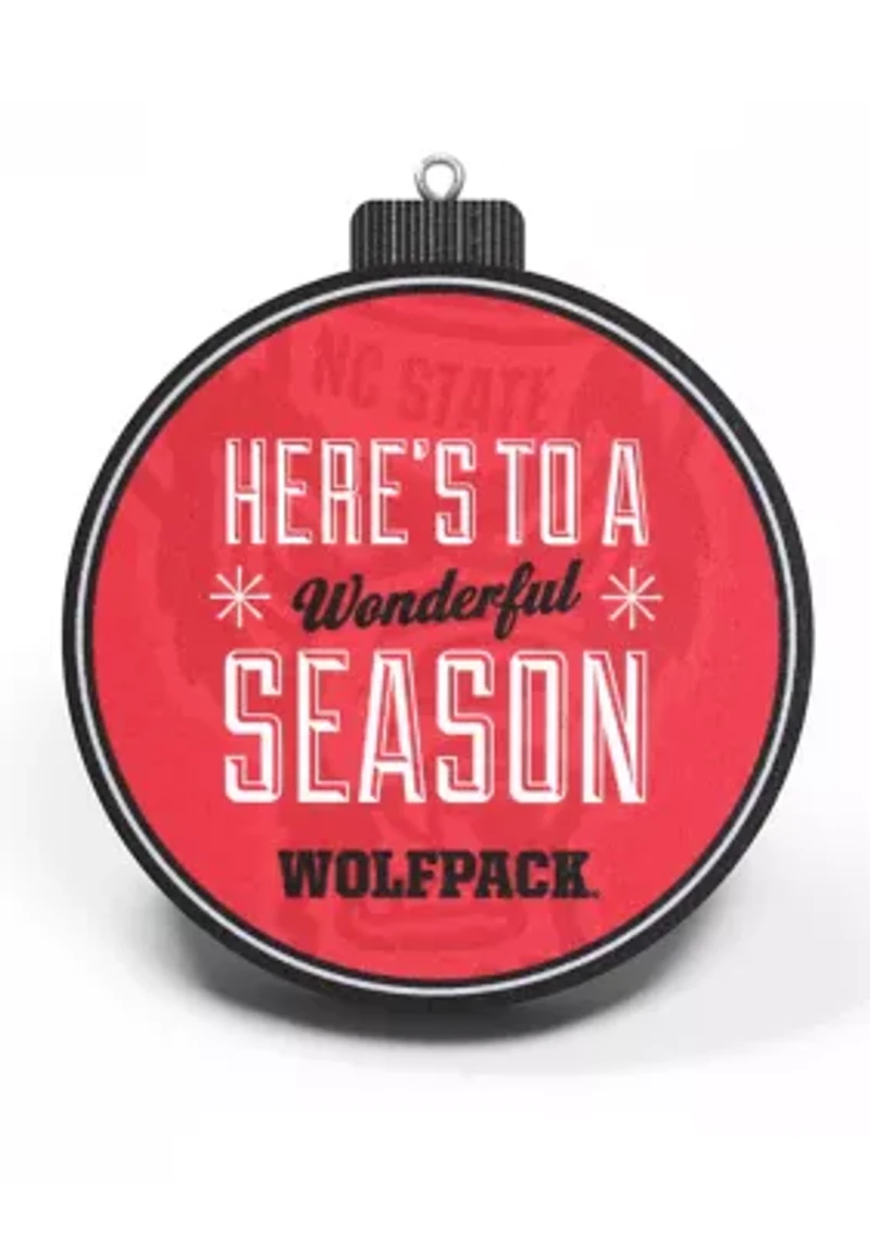 YouTheFan NCAA NC State Wolfpack 3D StadiumView Ornament - Carter-Finley Stadium