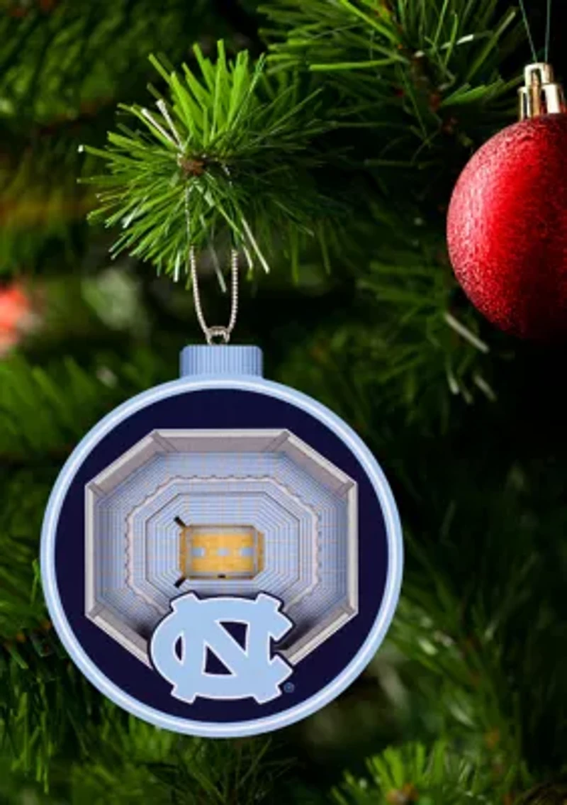 YouTheFan NCAA North Carolina Tar Heels 3D StadiumView Ornament - Dean E. Smith Center