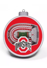 YouTheFan NCAA Ohio State Buckeyes 3D StadiumView Ornament -Ohio Stadium