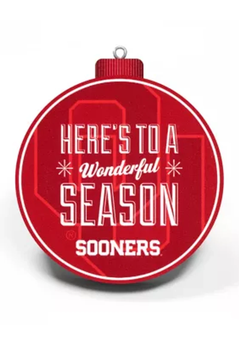 YouTheFan NCAA Oklahoma Sooners 3D StadiumView Ornament - Oklahoma Memorial Stadium