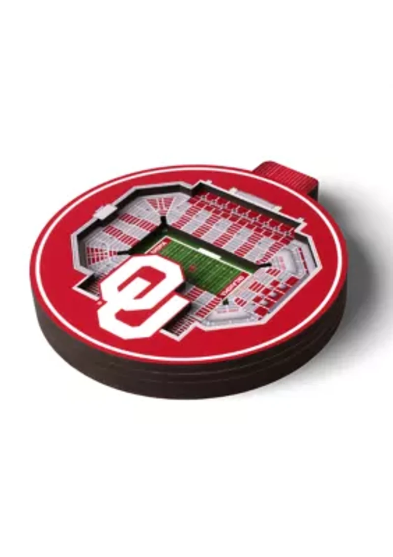 YouTheFan NCAA Oklahoma Sooners 3D StadiumView Ornament - Oklahoma Memorial Stadium