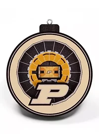 YouTheFan NCAA Purdue Boilermakers BB 3D StadiumView Ornament - Mackey Arena
