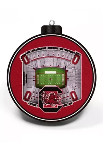 YouTheFan NCAA South Carolina Gamecocks 3D StadiumView Ornament - Williams-Brice Stadium
