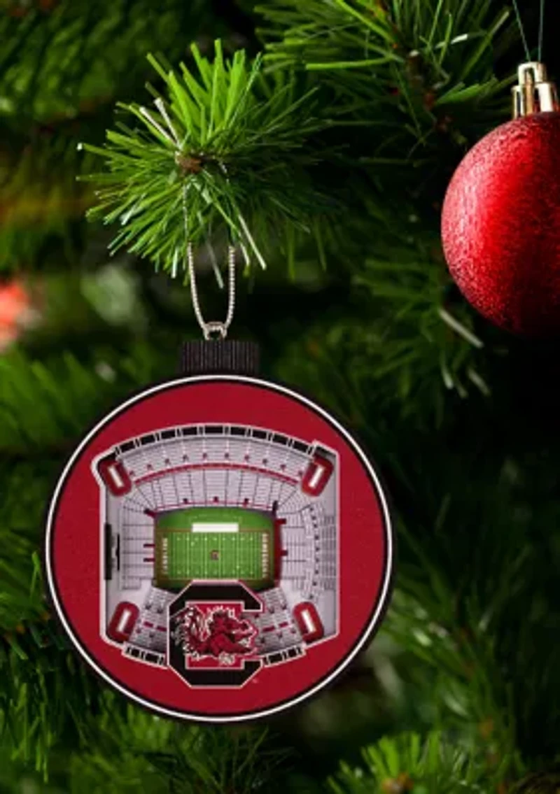 YouTheFan NCAA South Carolina Gamecocks 3D StadiumView Ornament - Williams-Brice Stadium