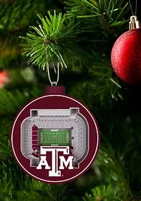 YouTheFan NCAA Texas A&M Aggies 3D StadiumView Ornament - Kyle Field