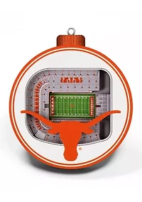 YouTheFan NCAA Texas Longhorns 3D StadiumView Ornament - Darrell K Royal-Texas Memorial Stadium