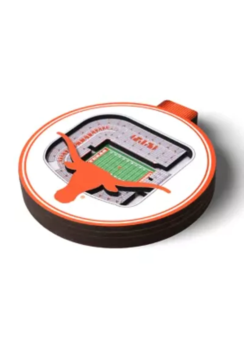 YouTheFan NCAA Texas Longhorns 3D StadiumView Ornament - Darrell K Royal-Texas Memorial Stadium