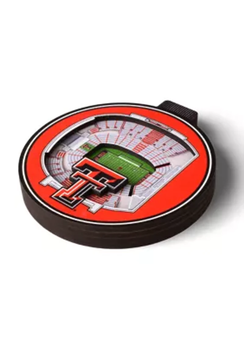YouTheFan NCAA Texas Tech Red Raiders 3D StadiumView Ornament - Jones AT&T Stadium