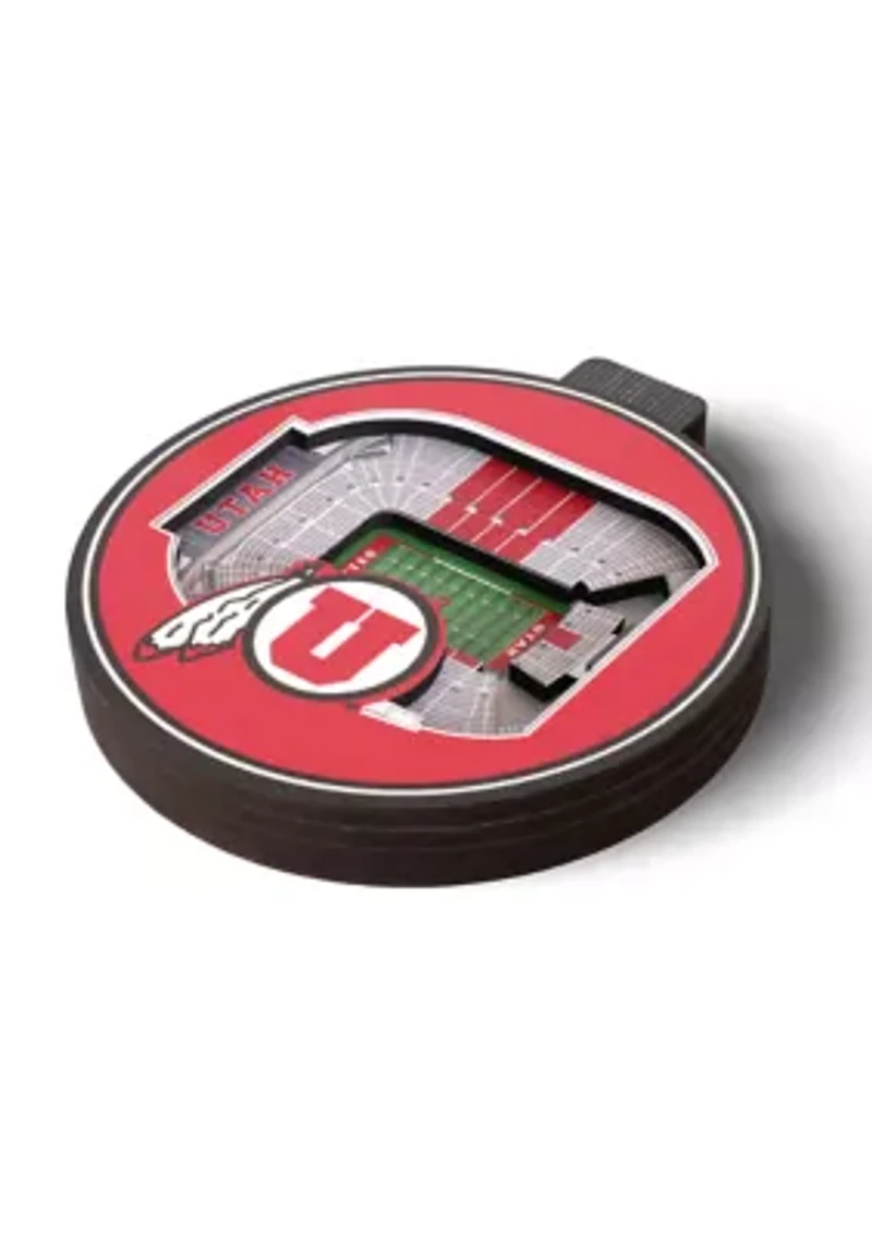 YouTheFan NCAA Utah Utes 3D StadiumView Ornament -Jon M. Huntsman Center