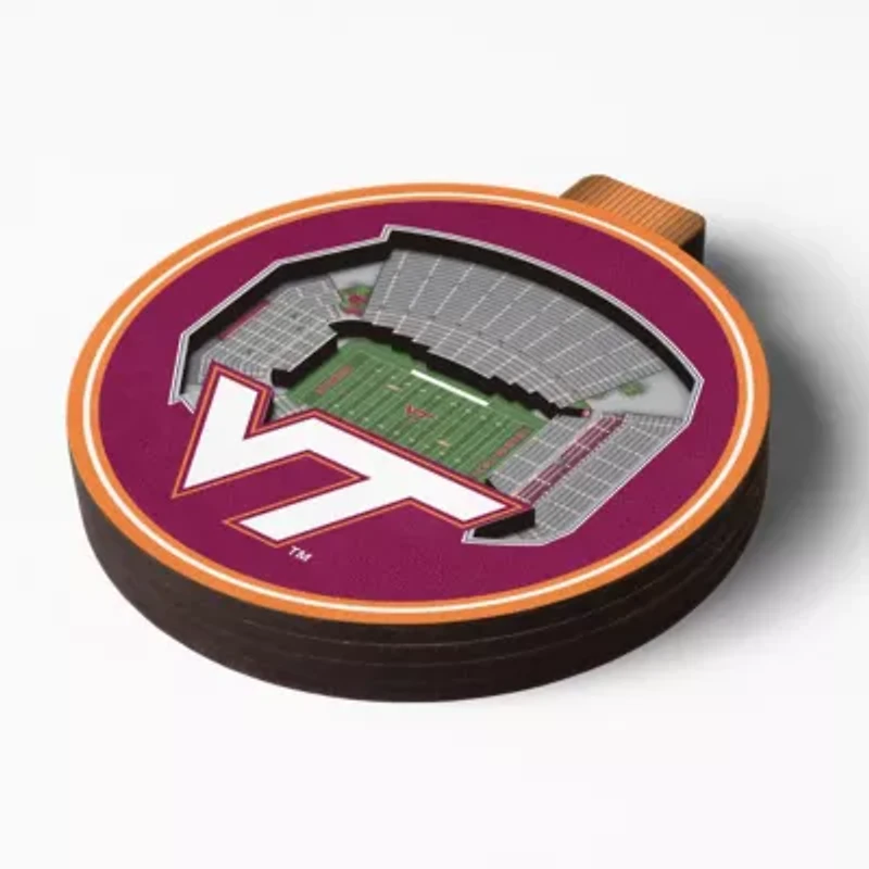 YouTheFan NCAA Virginia Tech Hokies 3D StadiumView Ornament  - Lane Stadium Worsham Field