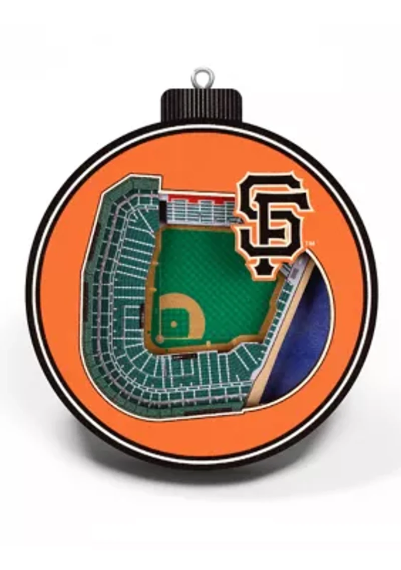 YouTheFan MLB San Francisco Giants 3D StadiumView Ornament - Oracle Park