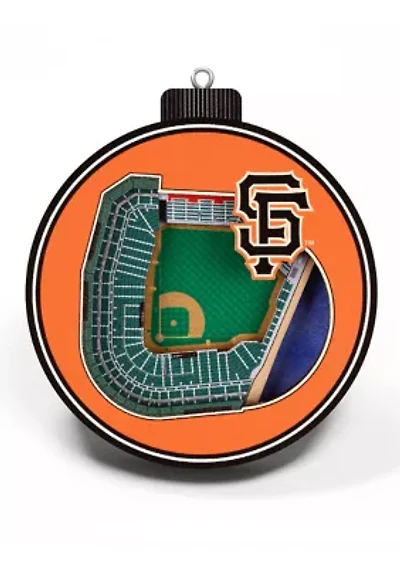 YouTheFan MLB San Francisco Giants 3D StadiumView Ornament  - Oracle Park