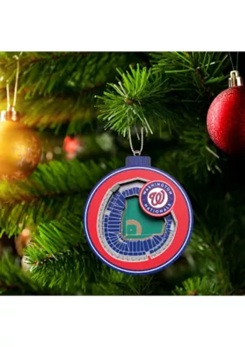 YouTheFan MLB Washington Nationals 3D StadiumView Ornament  - Nationals Park