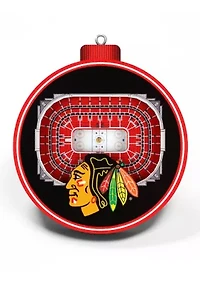 YouTheFan NHL Chicago Blackhawks 3D StadiumView Ornament - United Center