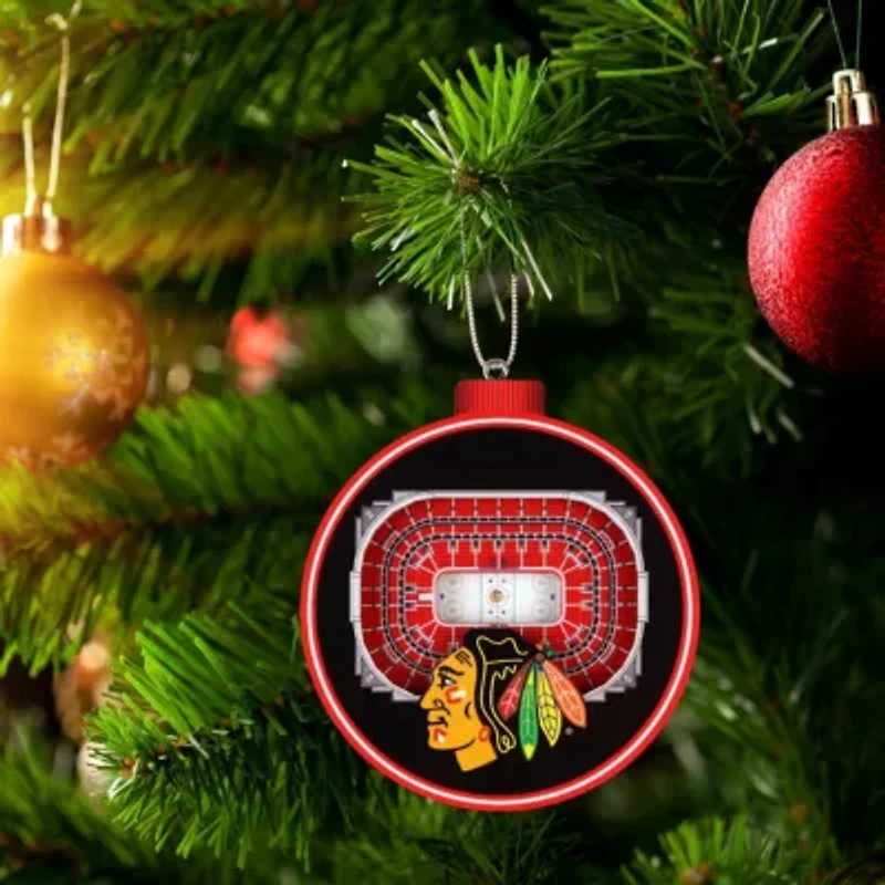 YouTheFan NHL Chicago Blackhawks 3D StadiumView Ornament - United Center