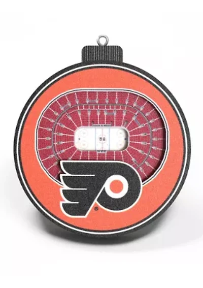 YouTheFan NHL Philadelphia Flyers 3D StadiumView Ornament-Wells Fargo Center