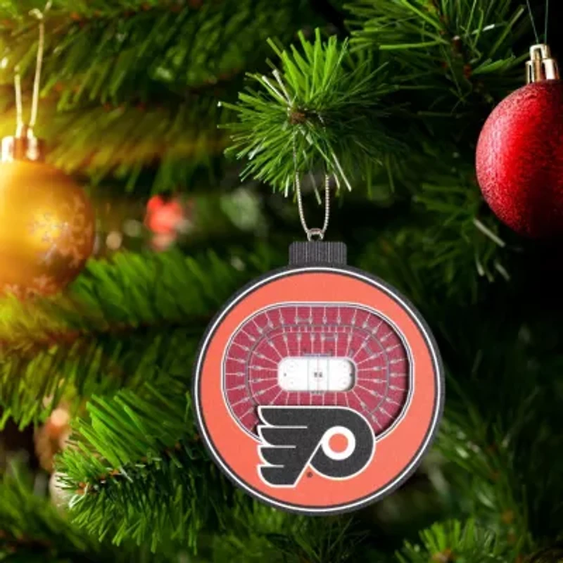 YouTheFan NHL Philadelphia Flyers 3D StadiumView Ornament-Wells Fargo Center