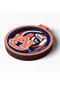 YouTheFan NCAA Auburn Tigers 3D Logo Series Ornaments