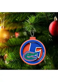 YouTheFan NCAA Florida Gators 3D Logo Series Ornaments