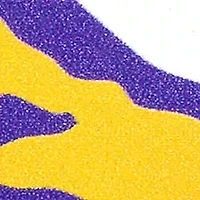 YouTheFan NCAA LSU Tigers 3D Logo Series Ornaments