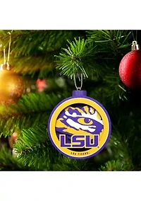 YouTheFan NCAA LSU Tigers 3D Logo Series Ornaments