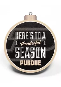 YouTheFan NCAA Purdue Boilermakers 3D Logo Series Ornaments
