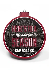 YouTheFan NCAA South Carolina Gamecocks 3D Logo Series Ornaments