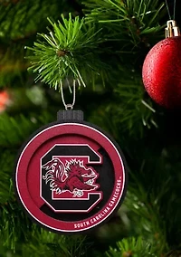 YouTheFan NCAA South Carolina Gamecocks 3D Logo Series Ornaments
