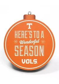 YouTheFan NCAA Tennessee Volunteers 3D Logo Series Ornaments