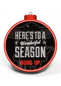 YouTheFan NCAA Texas Tech Red Raiders 3D Logo Series Ornaments