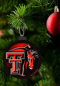 YouTheFan NCAA Texas Tech Red Raiders 3D Logo Series Ornaments