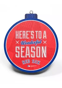 YouTheFan MLB Boston Red Sox 3D Logo Series Ornaments