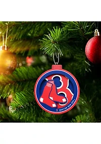 YouTheFan MLB Boston Red Sox 3D Logo Series Ornaments